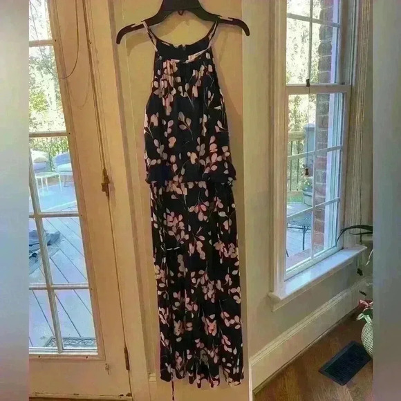 Wisp Stitch Fix Cropped Wide Leg Jumpsuit Size 4 - Picture 1 of 9